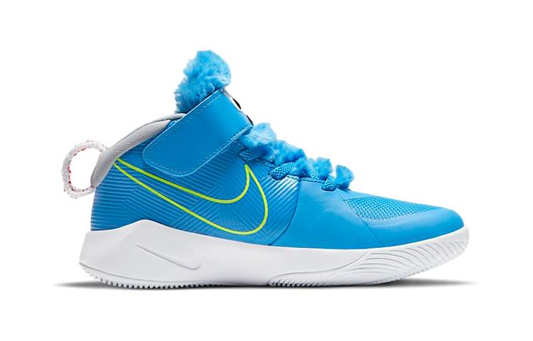 Nike Команда Hustle D 9 Липучка Нескользящая Амортизация Устойчивость к истиранию Дышащая Низкие CT4063-400