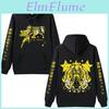 Bizarre Harajuku Adventure Jojos Anime Dio Funny Graphic Printed Hooded Men Women Manga Hoodies Casual Sweatshirt Male Pullover