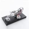 Stirling Engine Model Kit with LED Lights DIY Assembly of Individual Parts- Educational Physics Science Toy for Kids