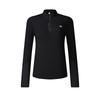 Athletics Series Half-Zip Pullover Breathable Simple Casual Sports Top Women Tops A11W511210FBK-1