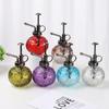 Retro Press Candy Colored Glass Spray Kettle 240ML Watering Can High Atomization Nozzle Plant Flower Spray Kettles Garden Tools