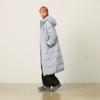 Новый пуховик MLB Los Angeles Dodgers Basic Collection FW24 Унисекс Светло-серый 3ADJB1646-07GRL