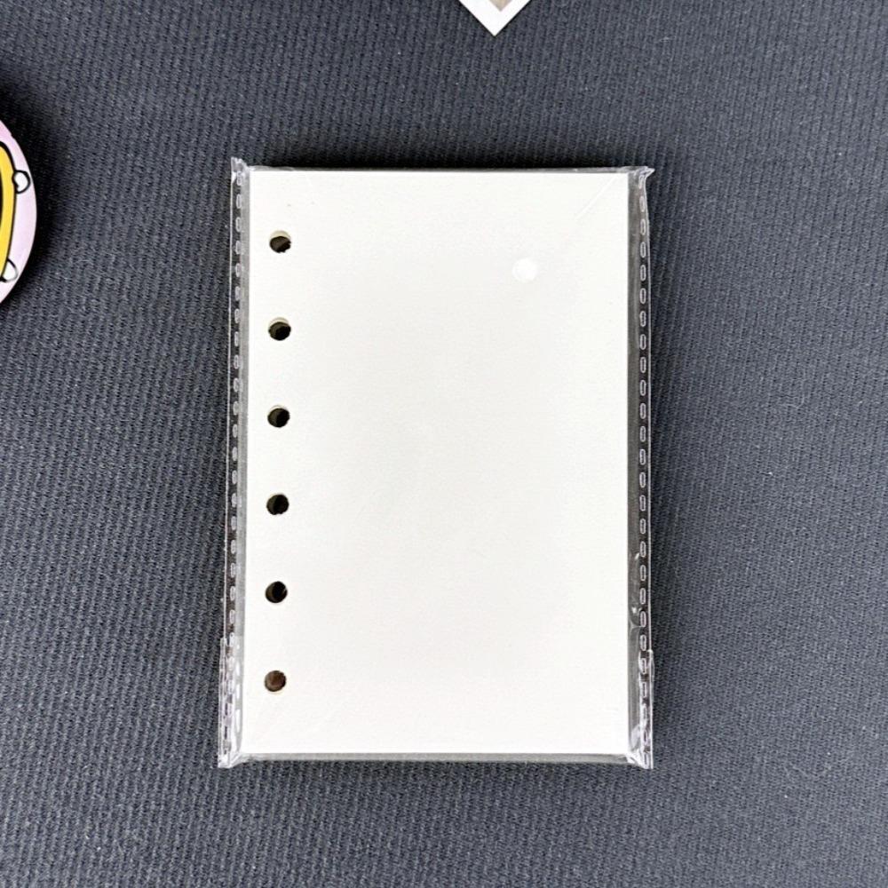 Retro Brown PU Leather A7 Loose-leaf Notebook Portable Travel Journal Students Diary Book DIY Scrapbook Notepad