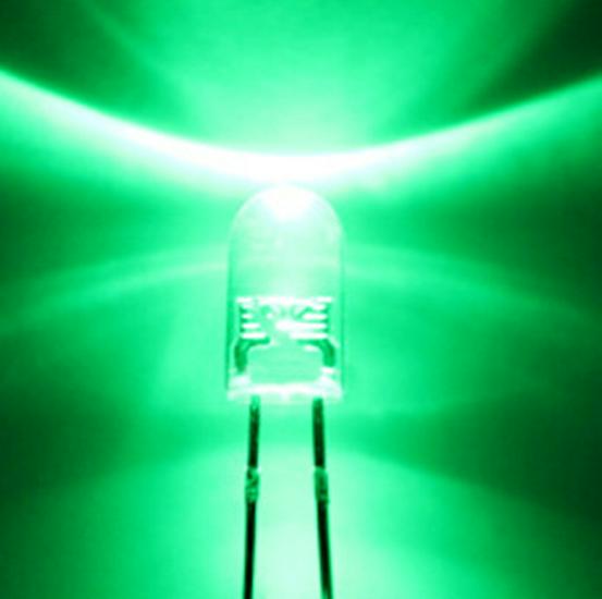 5mm Round Head Edgeless LED Light: White, Red, Blue, Green, Yellow, Warm White, Seven Color Plug-in Lamp Beads