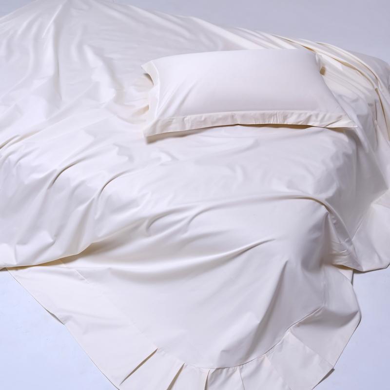 Мягкий комплект постельного белья из 100% египетского хлопка, плотность 1000 нитей, комплект постельного белья из 4/6 предметов, роскошная шелковистая простыня на резинке и плоская наволочка