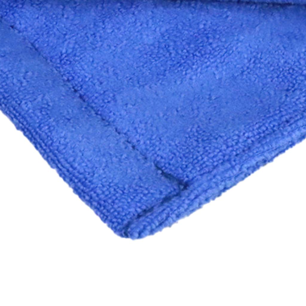 Golf Club Cleaning Towel Fine Fiber Waist Hanging Golf Ball Wipe Cloth for Golf Course Outdoor Sports Equipment Blue