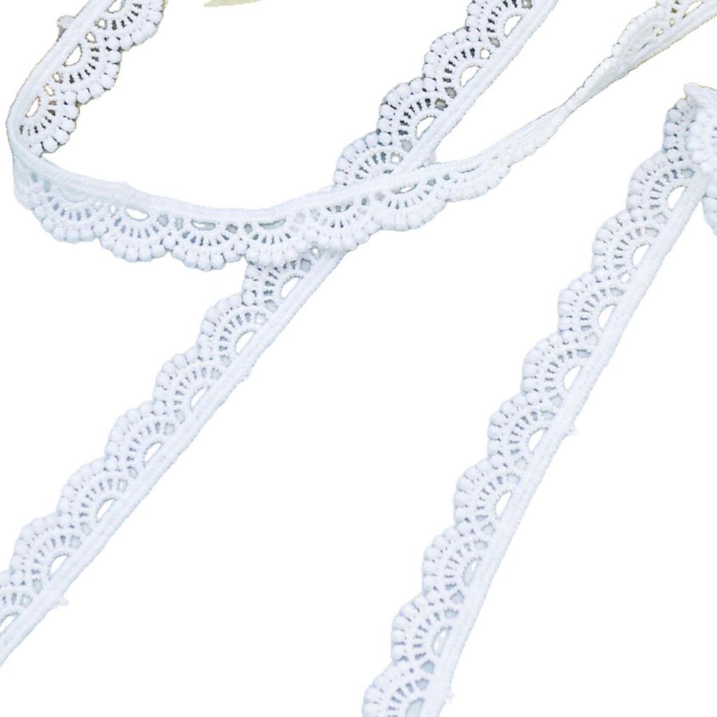 Unilateral Water-Soluble Barcode Lace, Milk Silk Embroidery Diy Accessories, Children'S Dress Lace