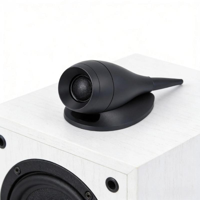 Tweeter Enclosure With Damping Treatments For Minimizing Sound Distortions And Enhancing Sound Clarities In Home Theater Applications