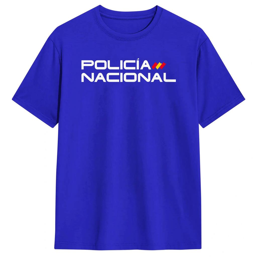 POLICIA Cnp T Shirt Summer Vintage T Shirts Cotton Harajuku Tshirt For Couple Casual Tops