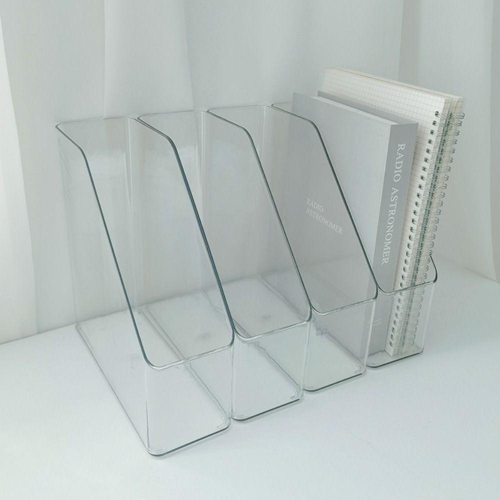 Настольная папка для ПЭТ, прозрачный лоток для бумаги, органайзер, стенд, вертикальная папка для файлов, журнал