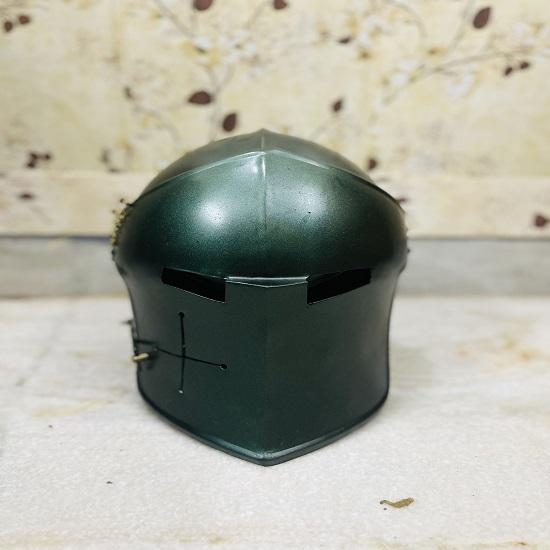 Средневековый доспех шлем стальной кожаный доспех шлем