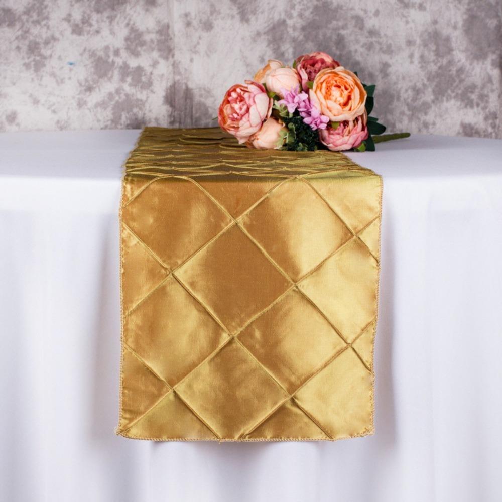 Elegant Taffeta Table Runner Minimalist Decorative Tablecloth Modern Table Flag  Hotel Banquet