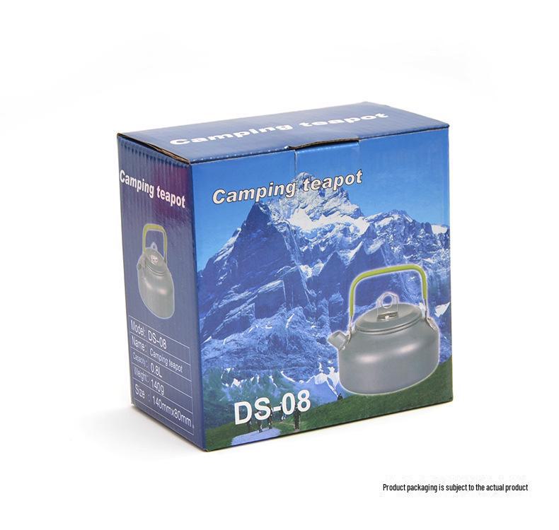 Portable Aluminum Camping Coffee/Tea Kettle, 0.8L