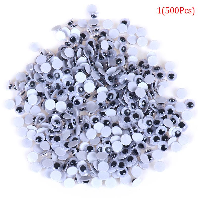 Self-Adhesive Mixed Eyes For Toys Doll Googly Wiggly Eyes Diy Accessories