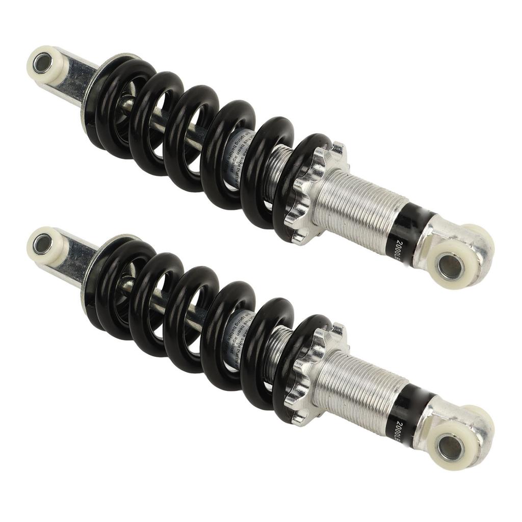 Pair of 215mm Shock Absorber 2000 Lbs 8T Damping Adjustment Shocks Struts Damper for 47cc To 125cc