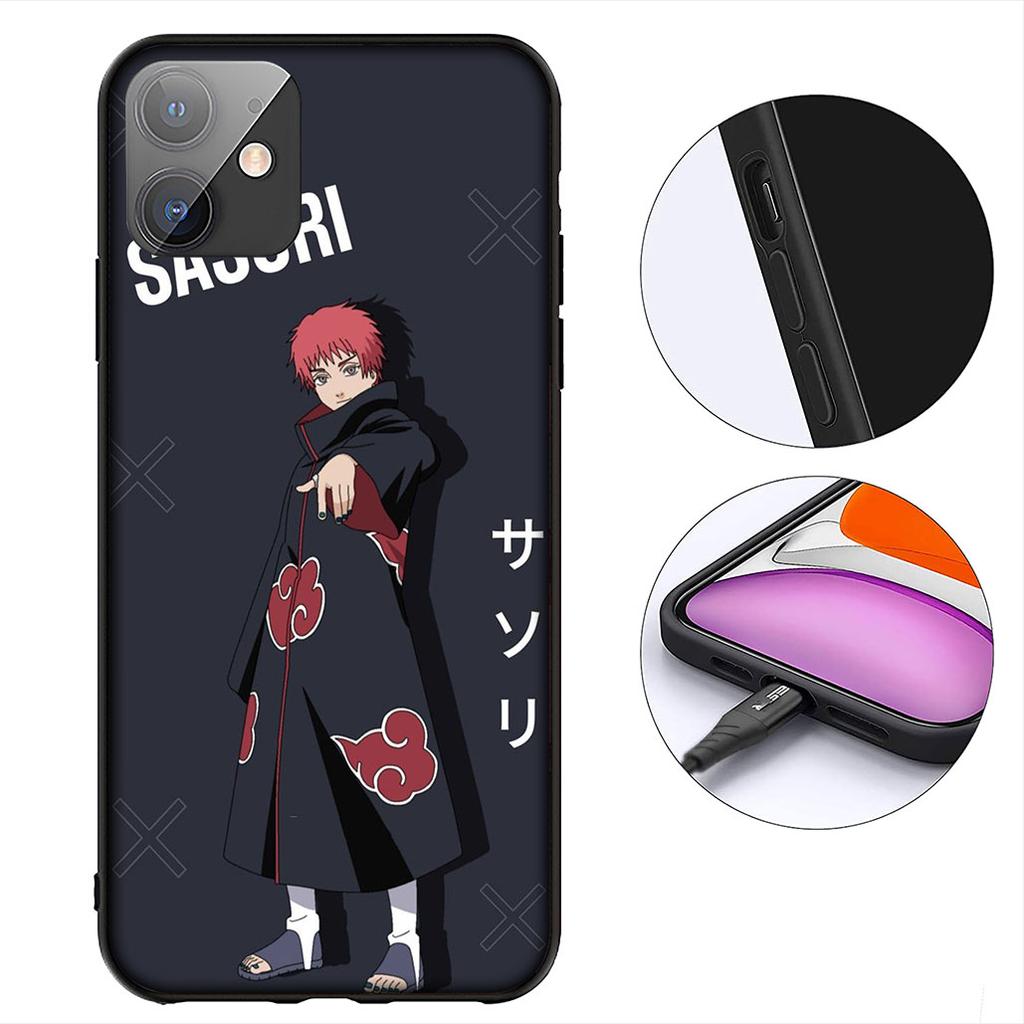 Чехол для телефона Sasori Uchiha Narutos Itachi Akatsuki для Apple iPhone 12 13 Mini XS 11 Pro Max 7 8 Plus + XR 8+ X SE 2020 SE3