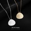 Banyan Tree S925 Silver Shell Necklace for Women - High-End Niche Blogger Design by Meilong
