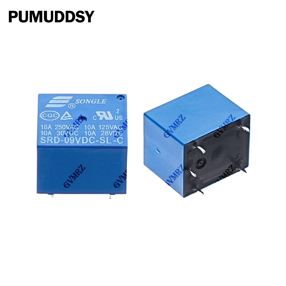 5 шт. 3В 5В 6В Реле 5-контактные SRD-03VDC-SL-C SRD-05VDC-SL-C SRD-06VDC-SL-C SRD-09VDC-SL-C SRD-12VDC-SL-C 9В 12В 24В 10А 250В AC Реле 5