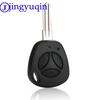 Jingyuqin 3 Buttons Replacement Car Key Shell For Lada Uncut Auto Blank Remote Key Case Cover Fob Priora Kalina