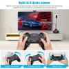 Беспроводной контроллер TIMOOM для коммутатора Nintendo, контроллер Bluetooth Switch Pro, контроллер переключателя — 6-осевой турбонаддув