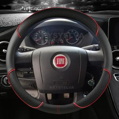 Кожаный чехол на руль автомобиля из микрофибры для Fiat Ducato Peugeot Boxer Citroen Jumper реле Ram ProMaster автоаксессуары