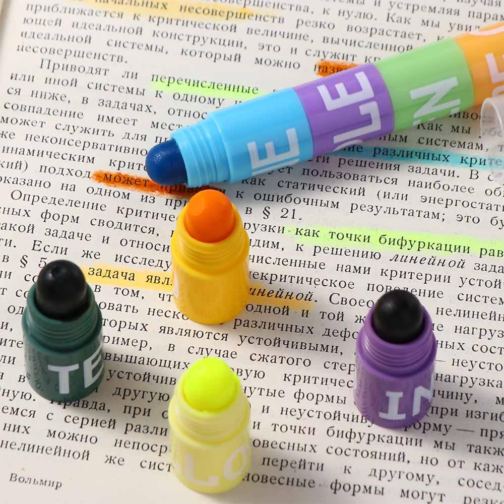 Colorful Graffiti Stitching Solid Fluorescent Pen Color pen Painting Pens Highlighter Marker Pen