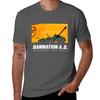 Damnation Ad Tee Tshirt Big And Tall Gym Tshirt