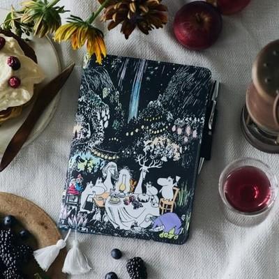 Обложка Hobonichi Techo Cousin A5 Мумины Большая Вечеринка Ночь Япония F S