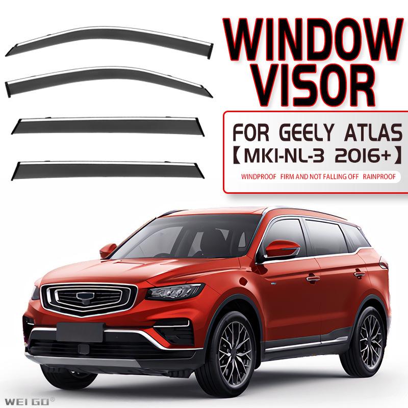 Geely Atlas Автомобильный Дефлектор Дождя Козырек Солнцезащитный Козырек Окна