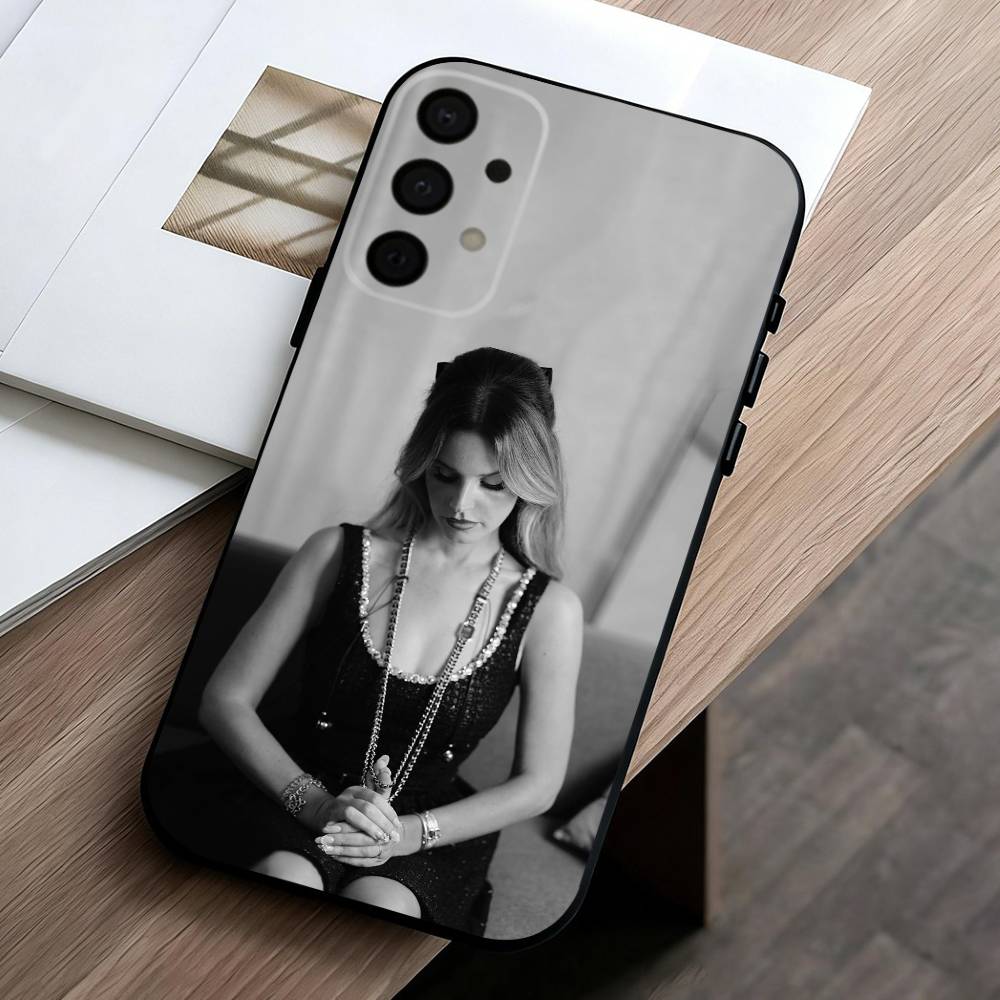 Чехол для телефона L-Lana D-Del R-Rey для Samsung Galaxy A73,A72,A71,A70,A53,A52,A51, Мягкий силиконовый черный чехол