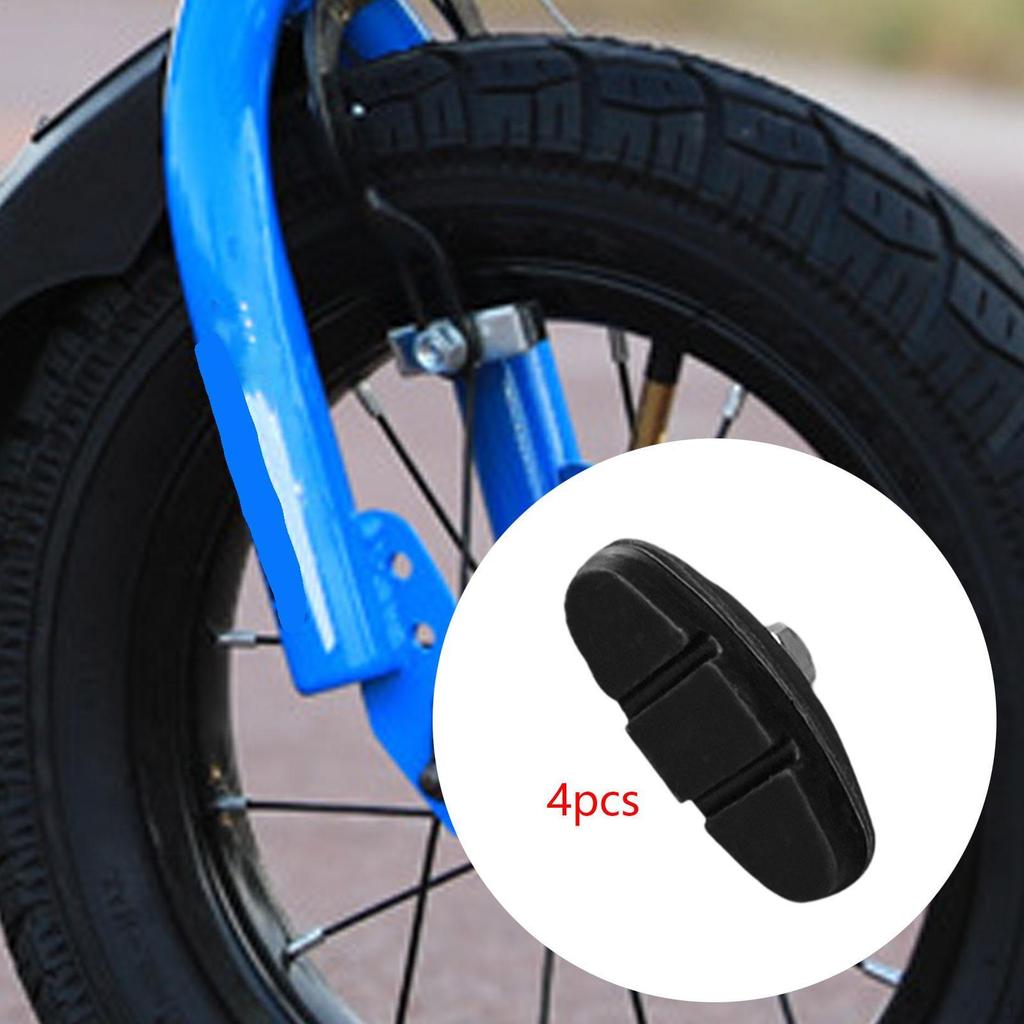 Комплект из 4 тормозных колодок для детских велосипедов Алюминиевые компоненты