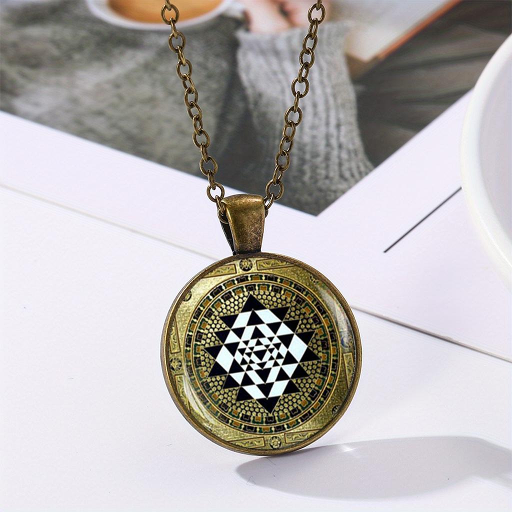 Священная шри-янтра-мандала, подвеска, буддийские украшения