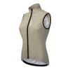 Wosawe Women Cycling Vest Sleeveless Reflective MTB Bike Jacket Outdoor Sport Running Riding Quick-Dry Cycling Vest Bicycle Khaki Sleeveless