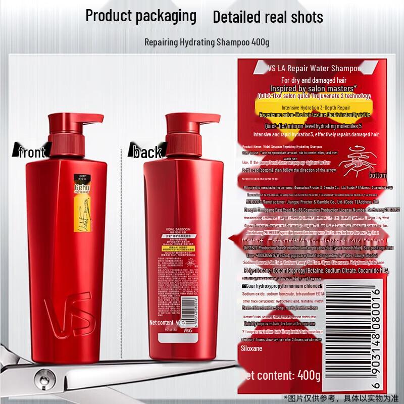 Vidal Sassoon Repair & Hydrate Hair Care Set