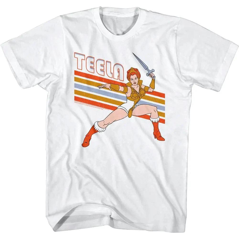 Masters of the Universe Teela Retro Stripes Men's T Shirt