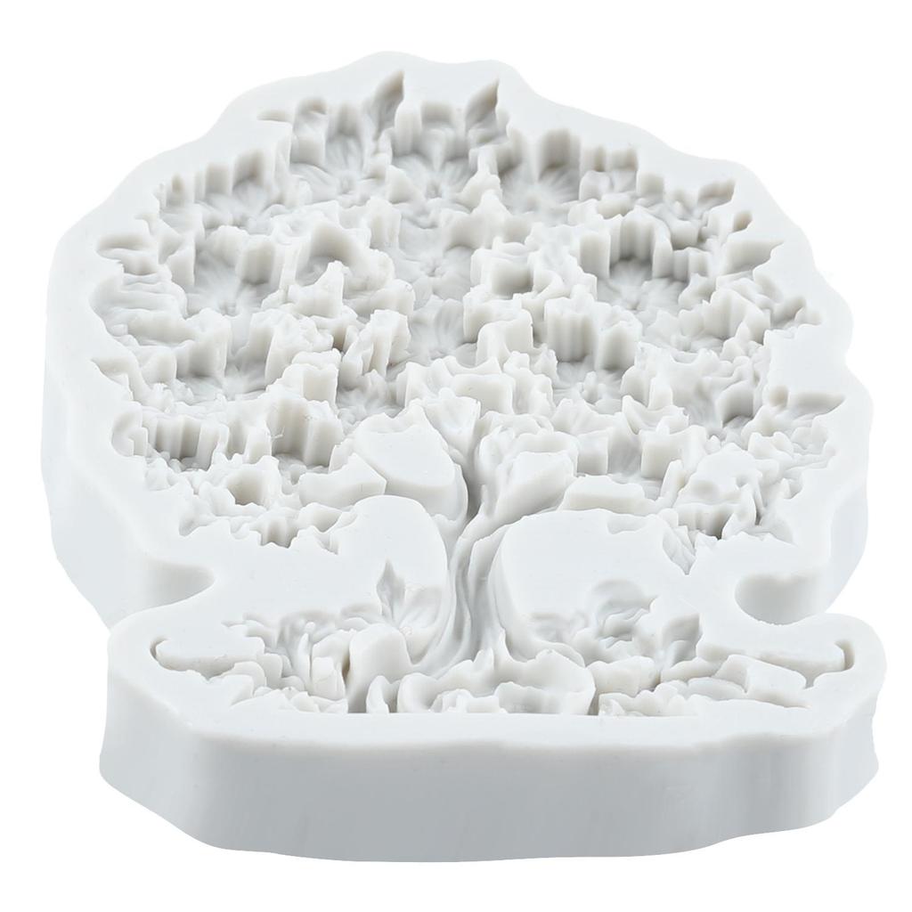 Life Tree Silicone Mold Tree Fondant Molds Cake Decorating Tools Cupcake Topper Candy Resin Clay Chocolate Gumpaste Mold