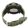 Men's Camouflage Digital Chronograph Watch with Waterproof ABS Case for Outdoor Use (Green)