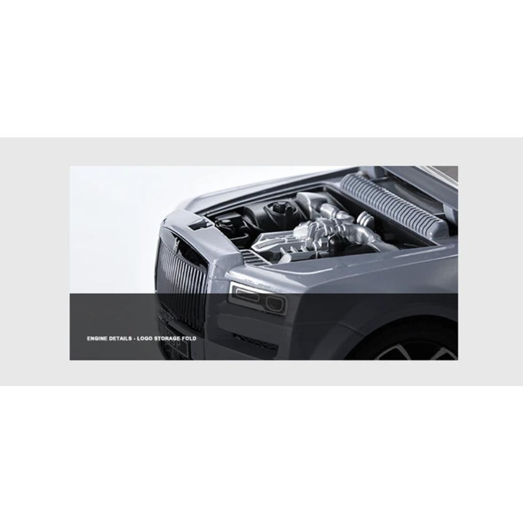 Большой размер 1/20 Rolls Royce SUV Cullinan Alloy Luxy Car Model Diecast Metal Toy Vehicles Car Model Sound and Light Children Gift