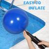 with Inflator Pump Inflatable Pool Toy Set Portable Inflatable Water Toss Game  2-10 Players