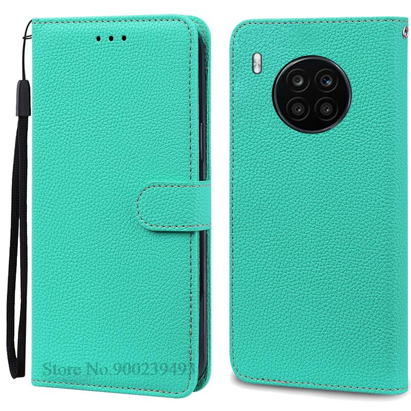 Чехол для Honor 50 Lite NTN-L22 NTN-LX1 NTN-LX3 кожаный чехол-книжка с откидной крышкой для Huawei Honor 50 Lite чехол для телефона Fundas