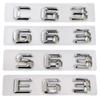 3D ABS Black Chrome Letters For S63 G63 C63 E63 AMG W205 W204 W213 W212 W222 W221 W463 Logo Emblem Sticker Accessories
