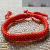 4 шт. Китайский браслет из красной нити на удачу, успех и защиту, красивые благословения, оптовая продажа ювелирных изделий