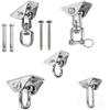 304 Stainless Steel Hammock Hook & Yoga Chair Swivel Plate - Outdoor Swing Accessory