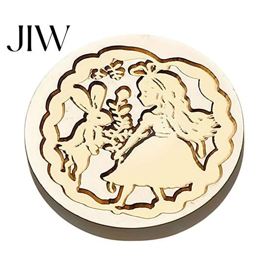 Letter Sealing Tool Brass Wax Seal Stamp Heads, Alphabet Christmas Embossed Scrapbooking Head for Envelope Gift Wrapping Journal Scrapbook Decor