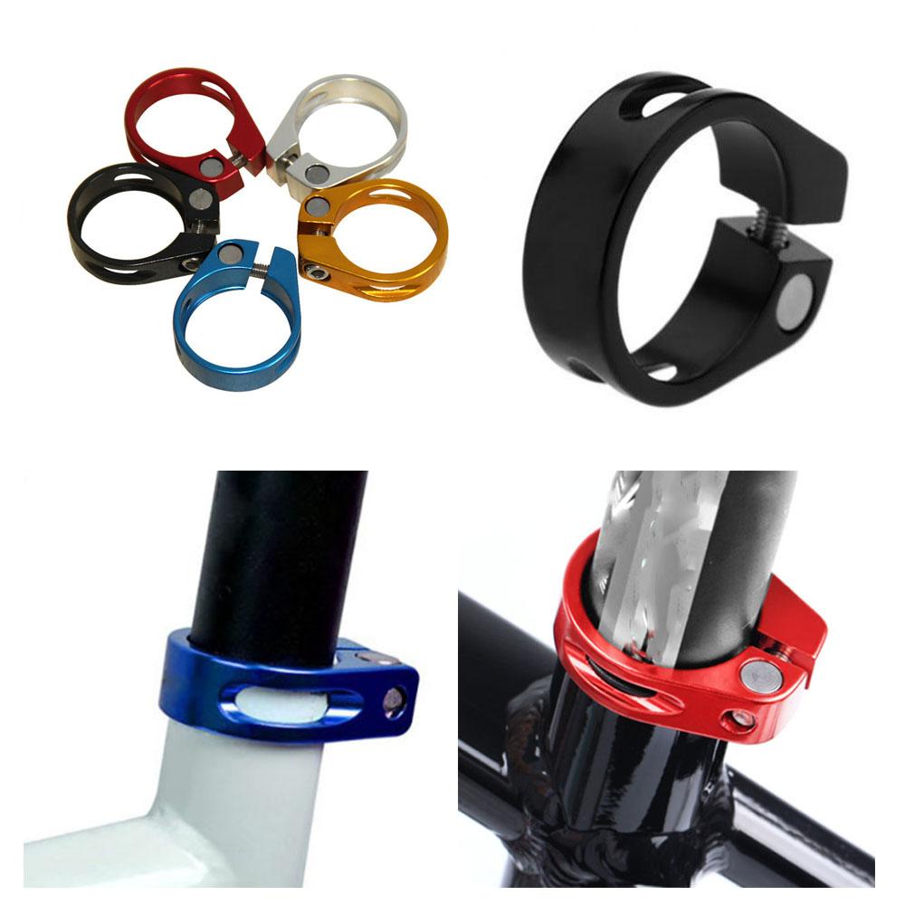 Tube Clip Cycling Bicycle Accessories Quick Release Seatposts Clamp Bike Parts Aluminum Alloy
