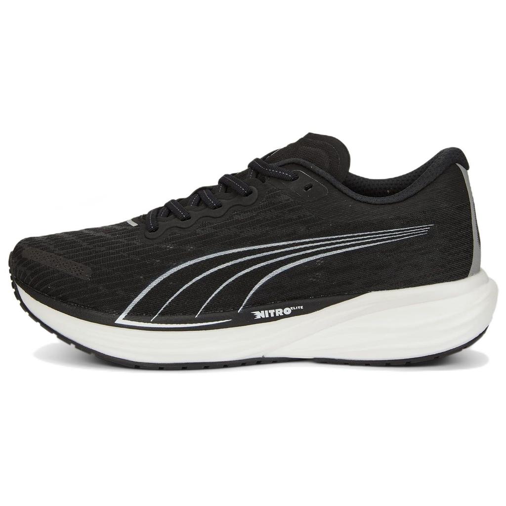 Puma Deviate Nitro 2 Black White Men Sneakers 376807-01