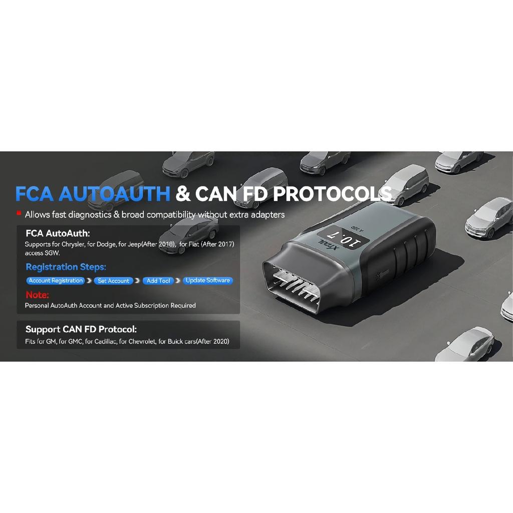 2026 Lifetime Free Update XTOOL Anyscan A30D Car Diagnostic Tools Bi-directional OBD2 Scanner A30D V2.0 CAN FD FCA 19+ Services