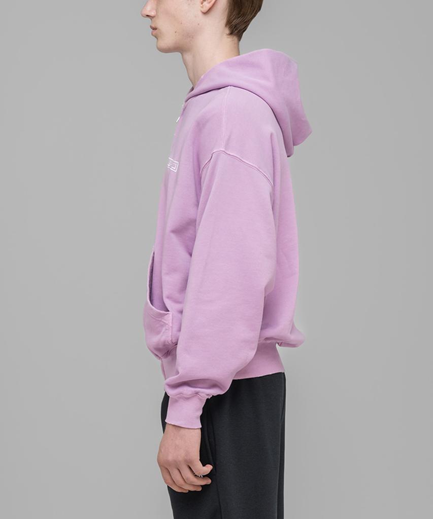 032C (U) Routine Zip Hoodie Faded Pink