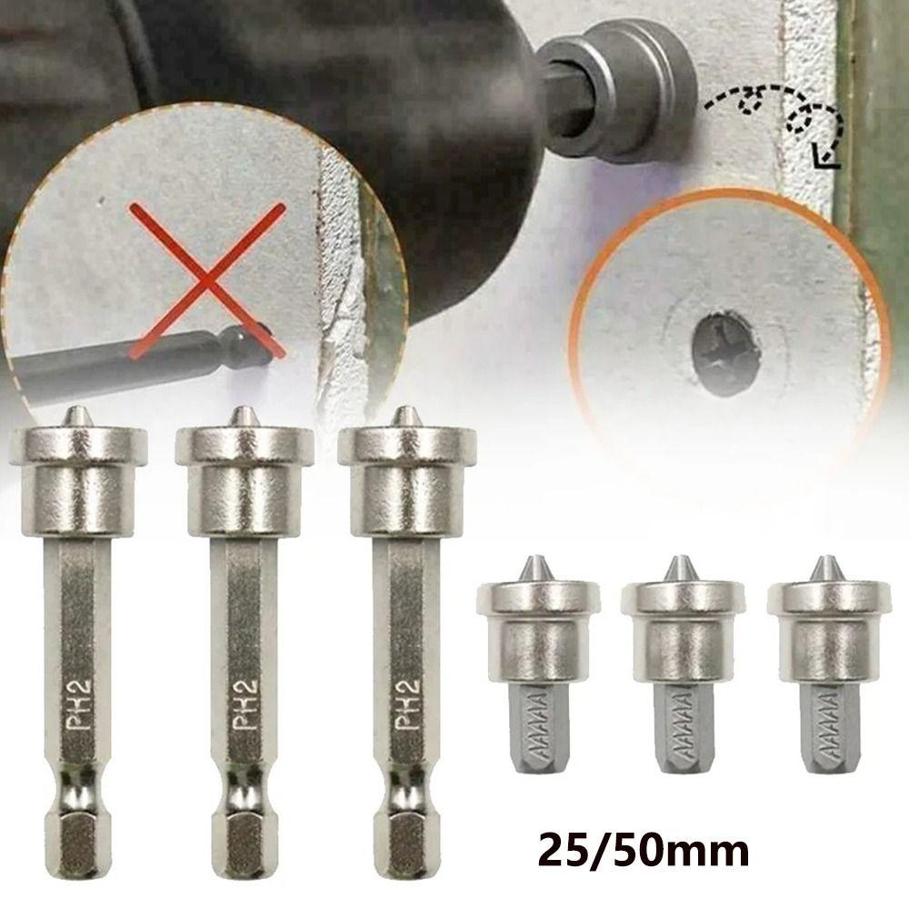 5/6Pcs PH2 Gypsum Board  Screwdrive Head Plasterboard Positioning Screwdriver Bits  Gypsum Board