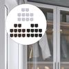 10 шт. Запасная часть, автоматический выключатель для дверцы шкафа 202A для шкафчика для хранения, гардероба, кладовой, кухни